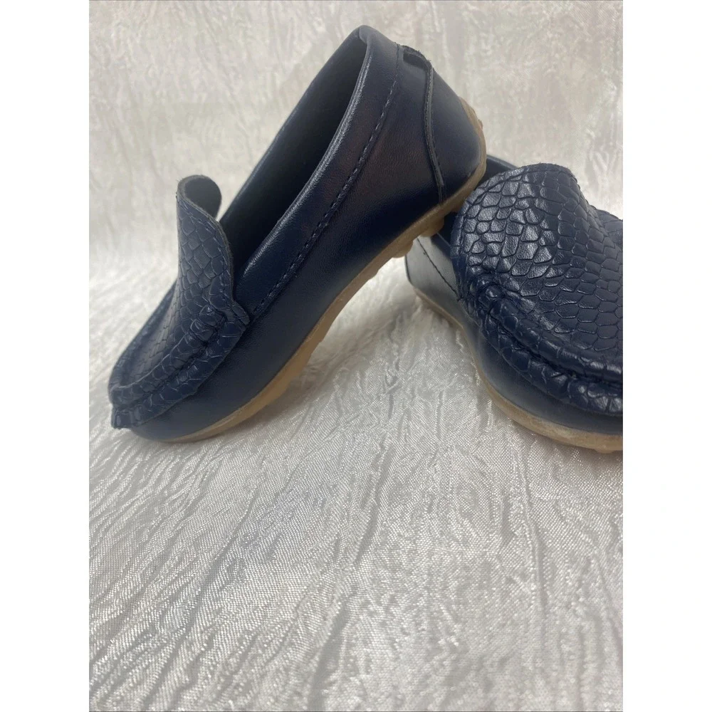 Toddler Size 3 Months No Brand  Navy Loafers